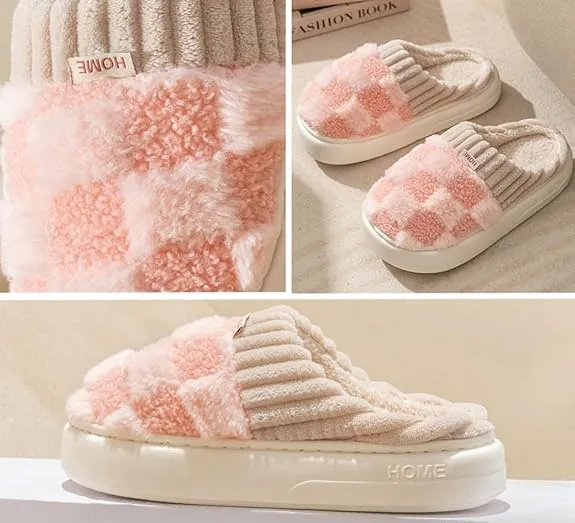 Unisex Plush Slippers