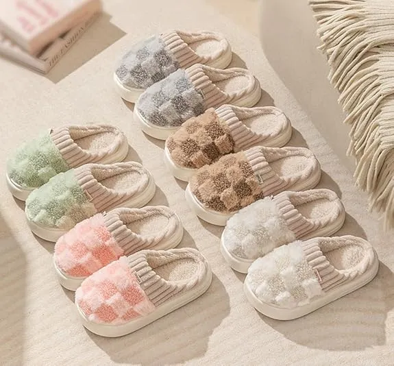 Unisex Plush Slippers
