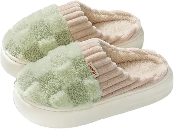 Unisex Plush Slippers