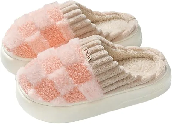 Unisex Plush Slippers