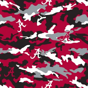 UNIVERSITY OF ALABAMA-Camo Fleece-100% Polyester-AL820