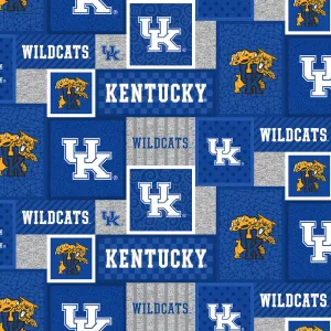 UNIVERSITY OF KENTUCKY-College Patch Fleece-100% Polyester-KY1177