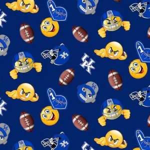 UNIVERSITY OF KENTUCKY-Emoji Fleece-100% Polyester-KY1126