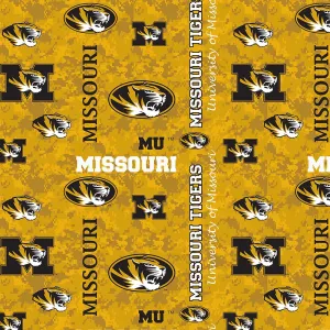 UNIVERSITY OF MISSOURI-Digital Camo Fleece-100% Polyester-MO1122