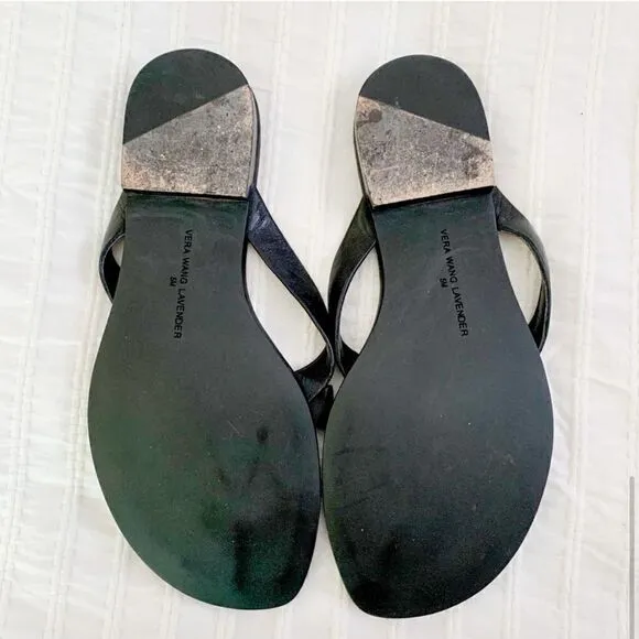Vera Wang Lavender Collection leather sandals