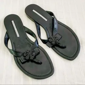 Vera Wang Lavender Collection leather sandals