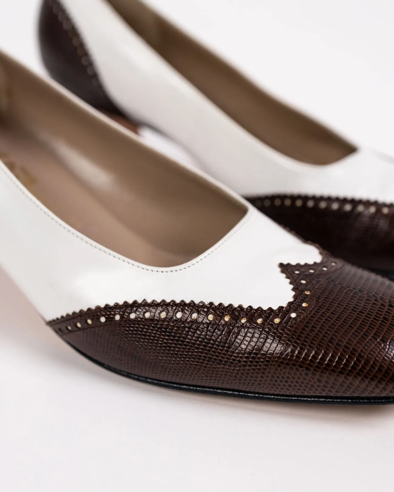 Vintage Brogue Pumps
