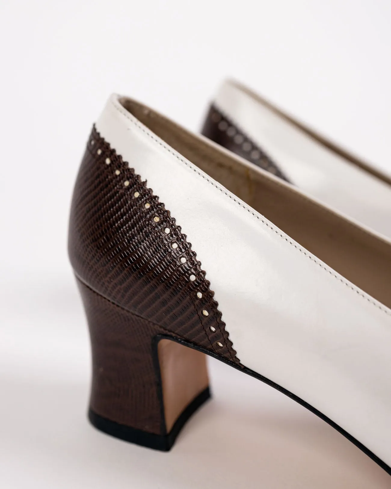 Vintage Brogue Pumps