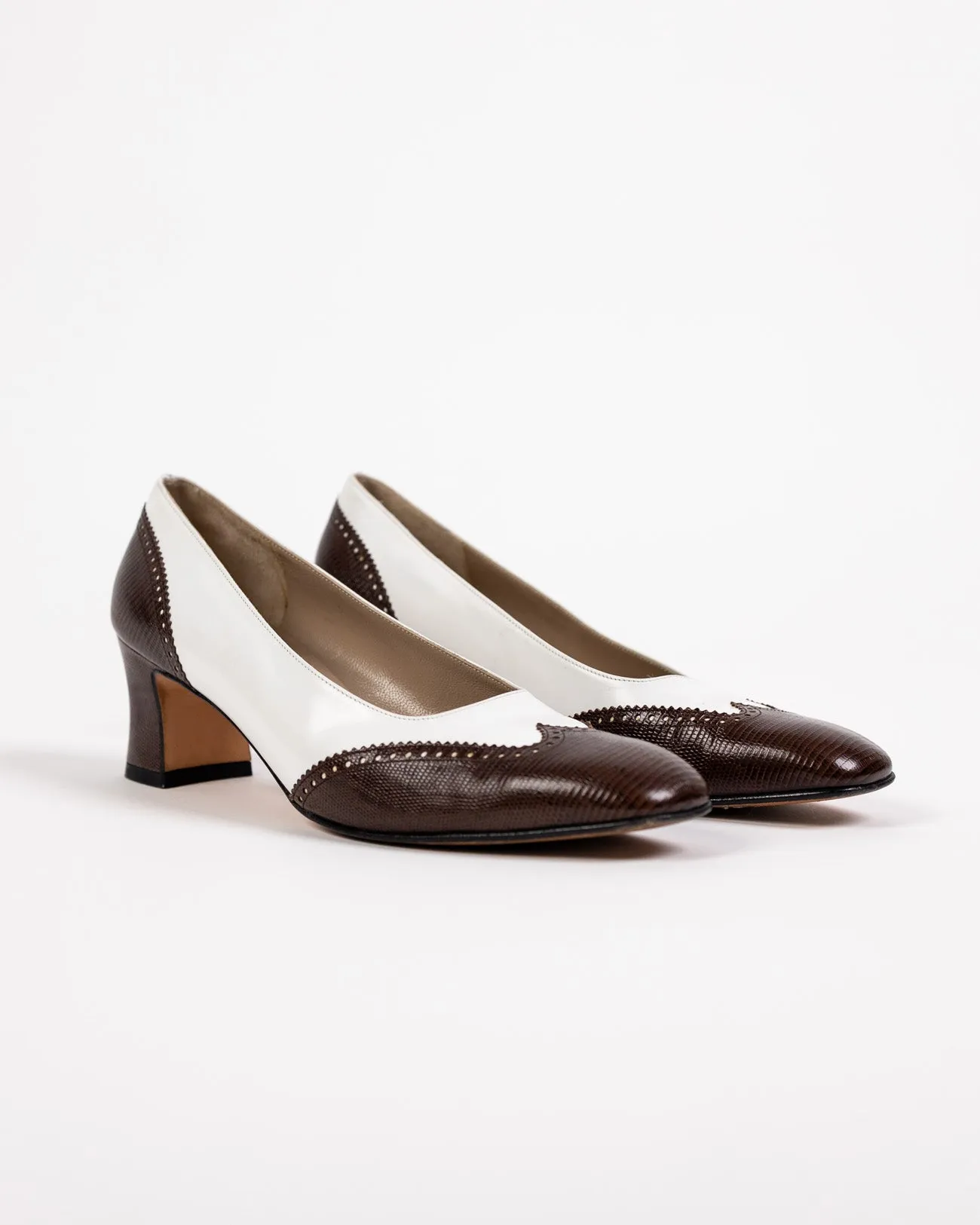 Vintage Brogue Pumps
