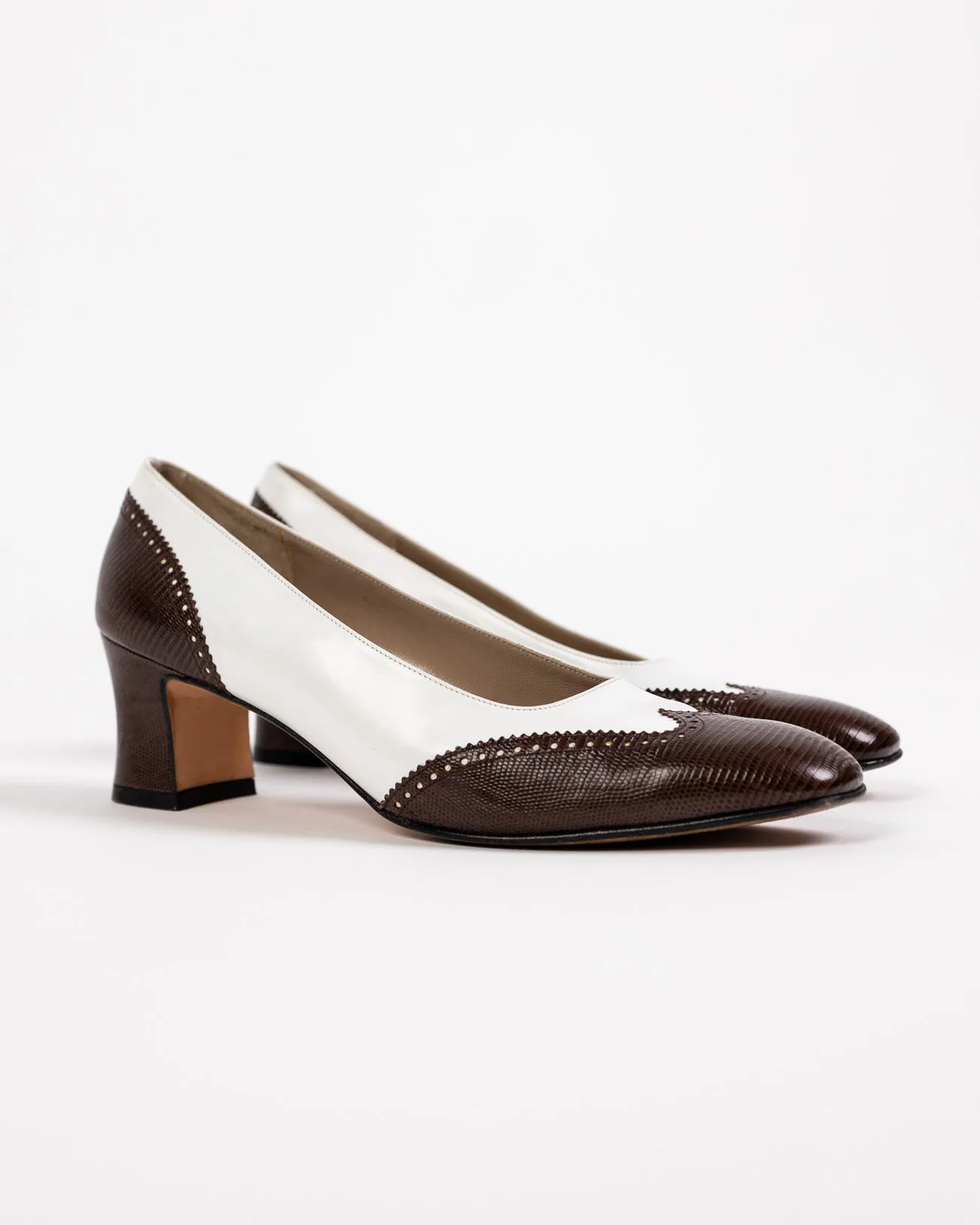 Vintage Brogue Pumps