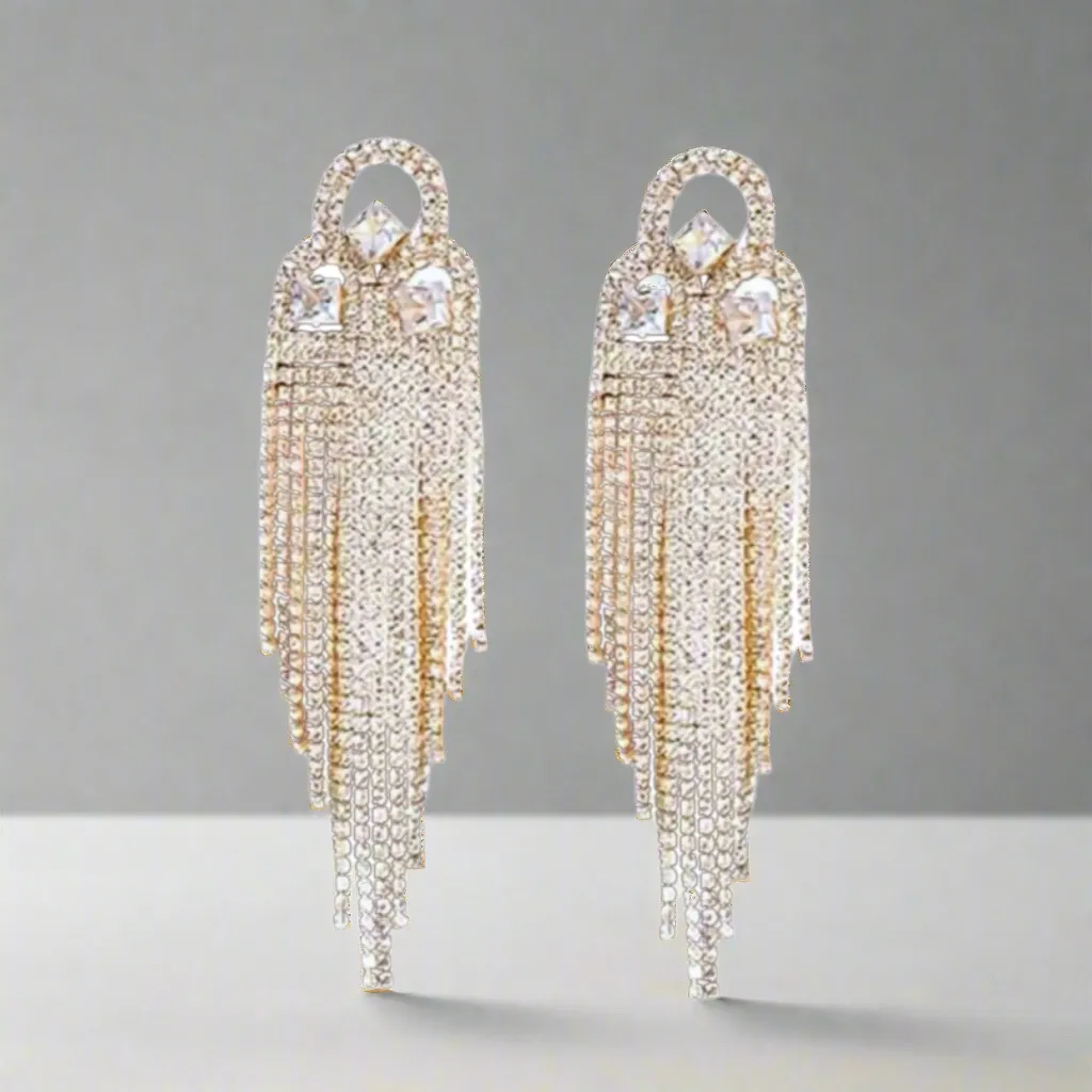 Waterfall Tassel Earrings