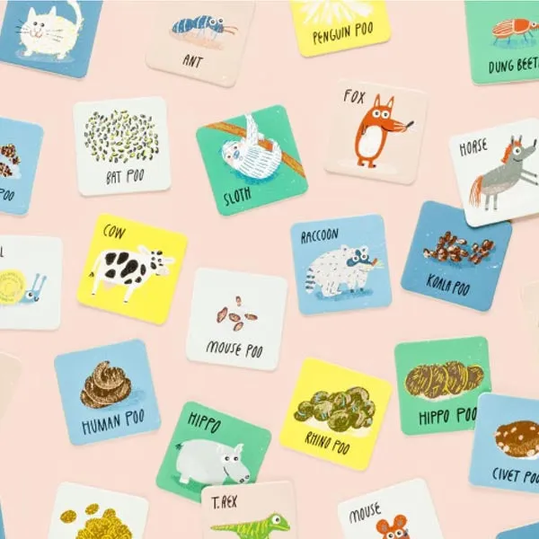 Who Did This Poo? Memory Game