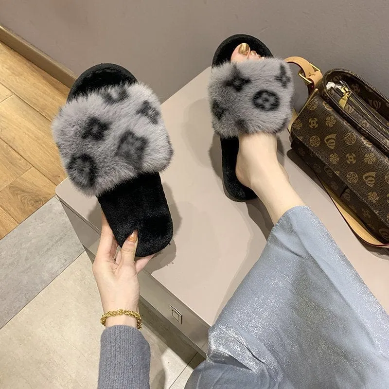 Women's Coral Fleece Home Slippers Clearance