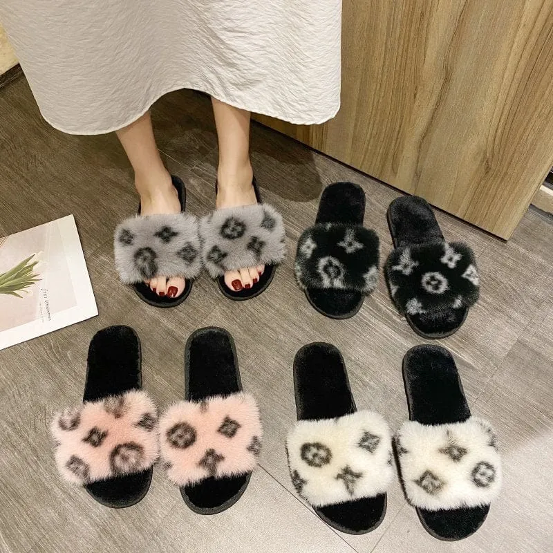 Women's Coral Fleece Home Slippers Clearance