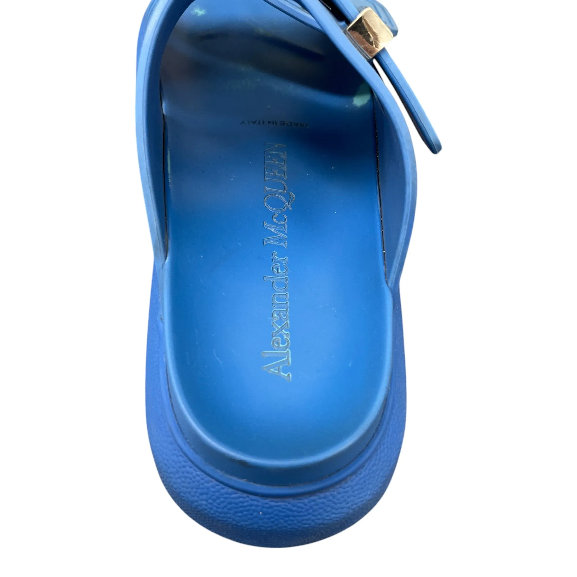 Women's Exaggerated-Sole Sandals Blue Size EU 35 / UK 2