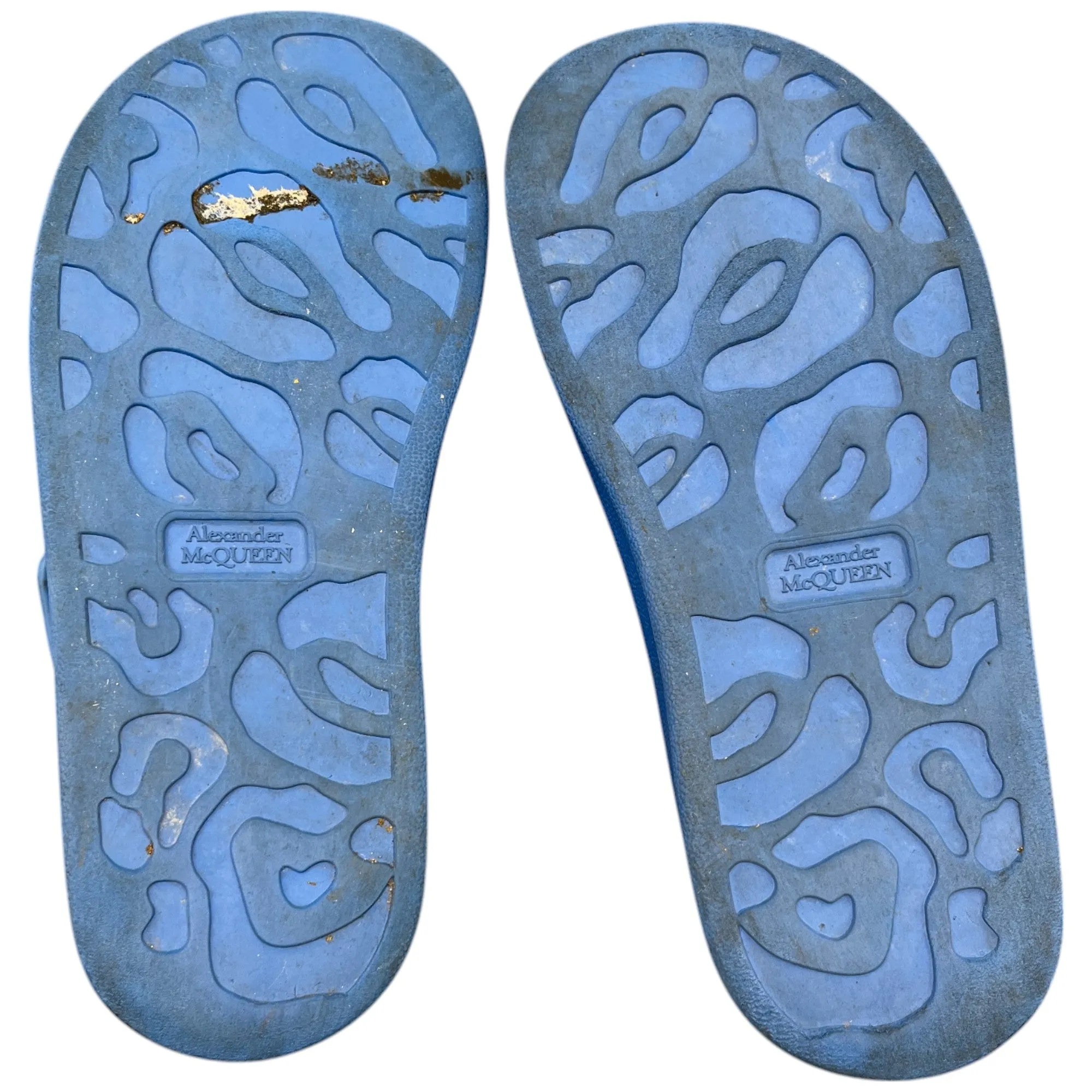 Women's Exaggerated-Sole Sandals Blue Size EU 35 / UK 2