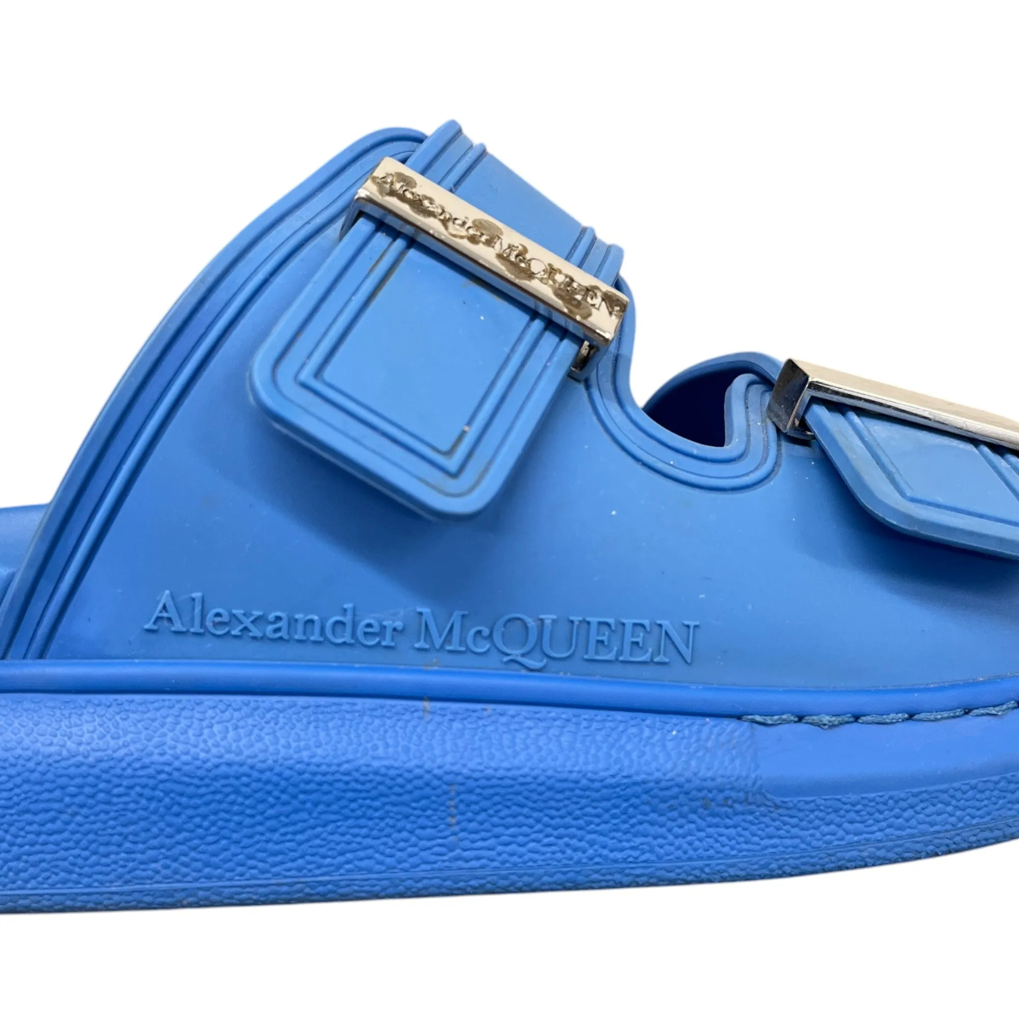 Women's Exaggerated-Sole Sandals Blue Size EU 35 / UK 2