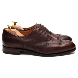 Women's 'Maisie' Burgundy Leather Oxford Brogues 6.5 D