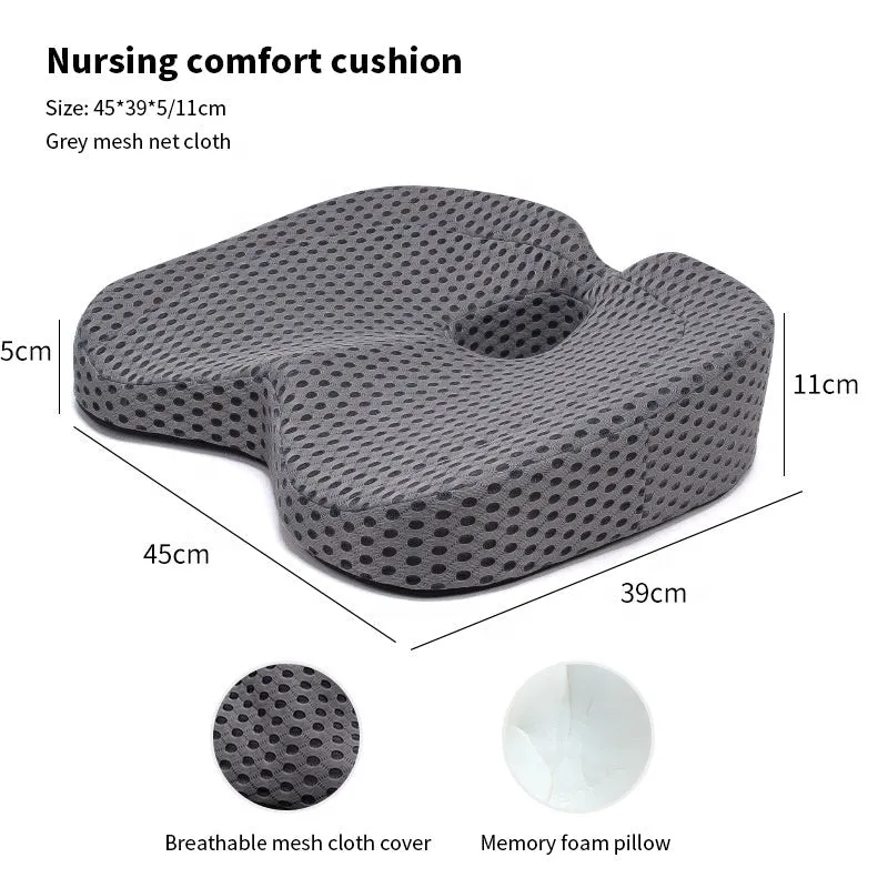 Woowooh Slow Rebound Memory Foam Seat Cushion