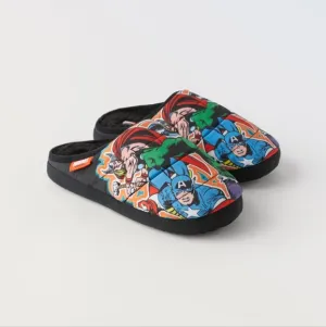 Zara Avengers Marvel House Slippers